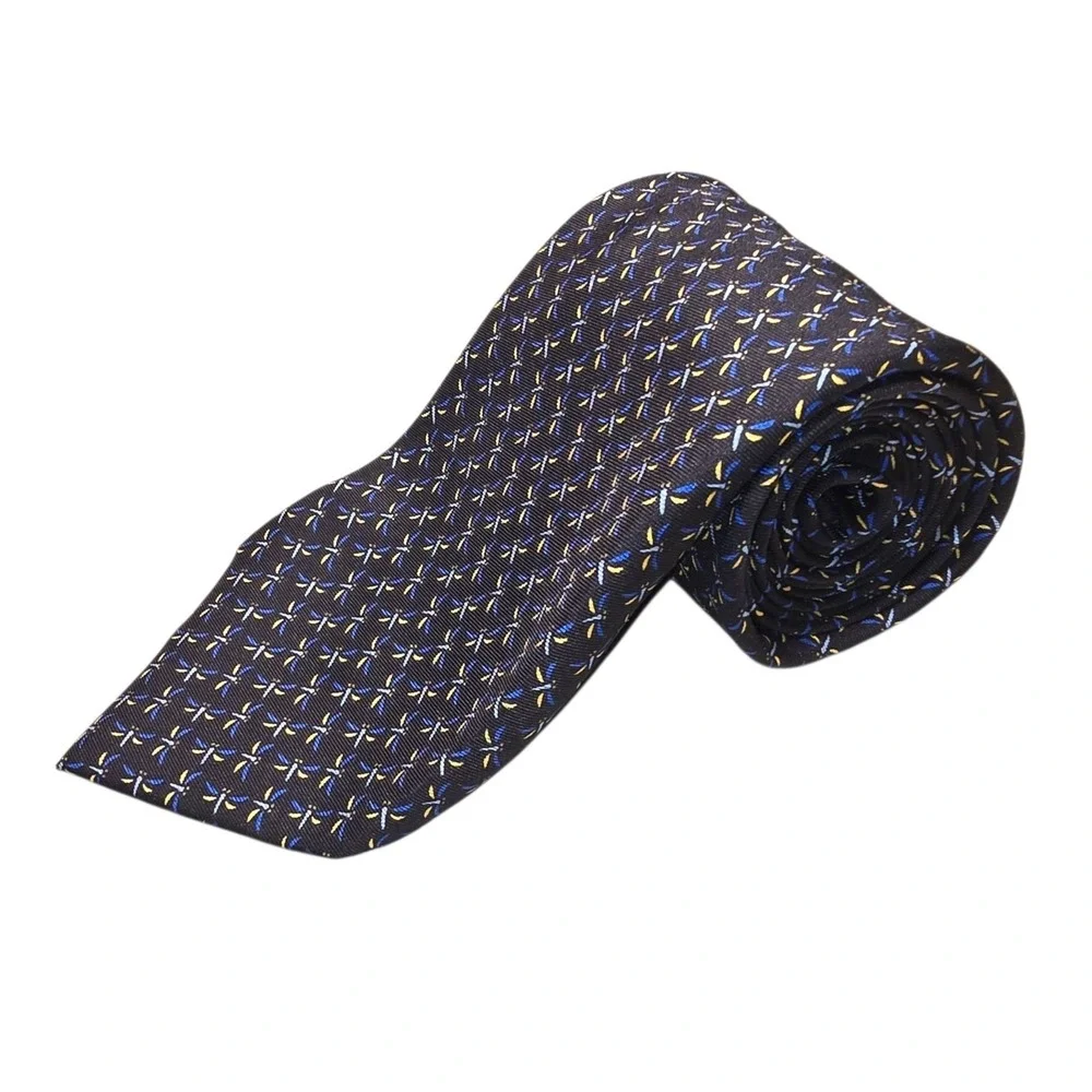 DANIEL CREMIEUX Hand Made in Italy Tie Blue 100% Silk Limited‎ Edition #7/234